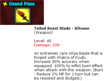 tailed beast blade kitsune